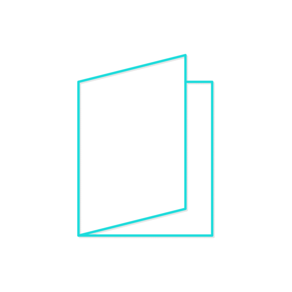 تصميم كرت مطوي