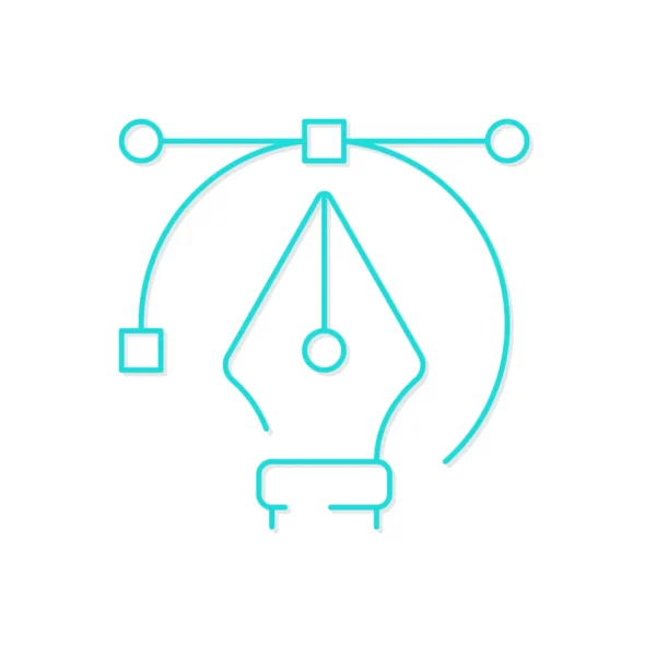 إعادة رسم الشعار بجودة عالية